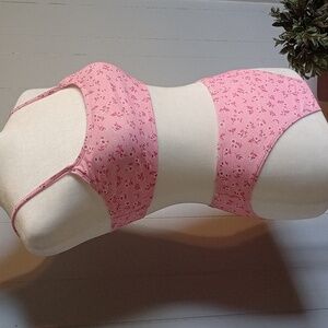 Floral Pink Women's Bikini Set Size Small